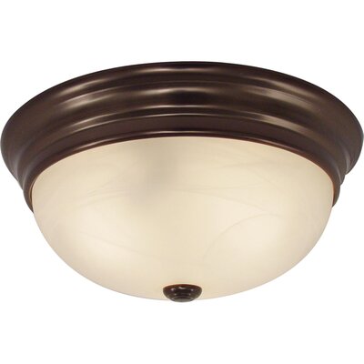 2-Light Ceiling Fixture Flush Mount -  Volume Lighting, V7571-79