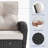 Aluel 72" Polyethylene (PE) Wicker Outdoor Patio Sofa With Ottomans-223708412-223708403