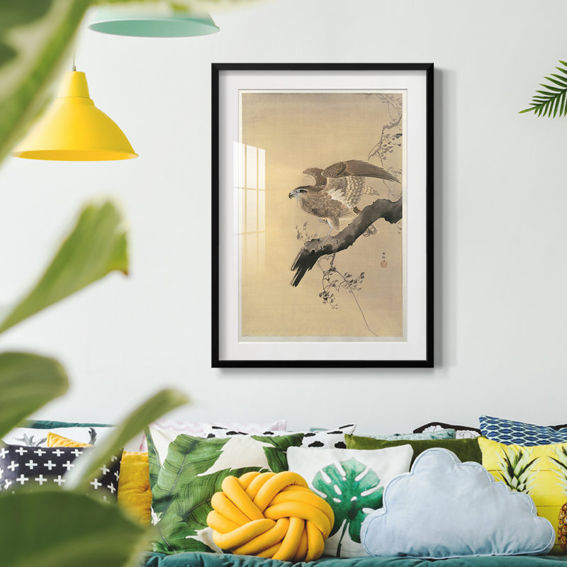 «VintageJapan X», impression encadrée, Noir