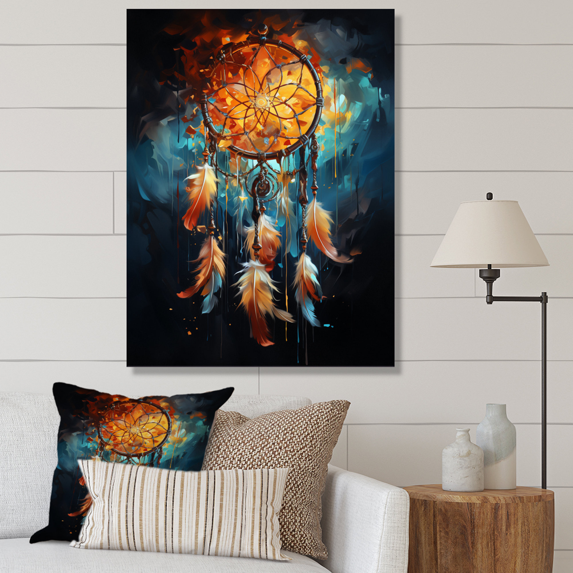 Bungalow Rose Mystic Dreamcatcher Dreamscape IV - Dream Catcher Wall ...