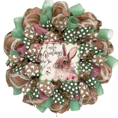 Couronne de lapin de Pâques