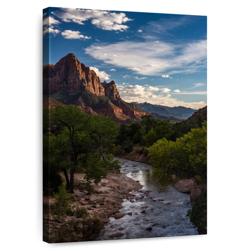 Alvord Mountain Stream, 36" H x 24" W