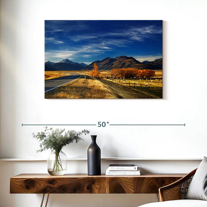 Paysage de ferme Alvord Canterbury, H 24 po x l 36 po