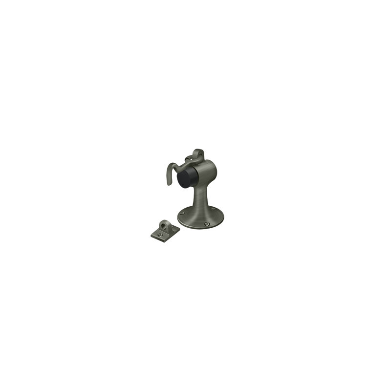 Door Stop, Antique Nickel
