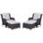 Bonia Outdoor Lounge Chair with Ottoman-1515826334