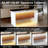 Modern Kitchen Island With Marble-Look Surface, LED Lights & Grille Design For Dining Room, Living Room(Island Only)-847508134