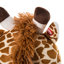 Chaise berçante en peluche girafe
