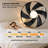 Leonide 22" Indoor White Ceiling Fan with White Blades Integrated LED Light and Remote Control-457246008-457245959
