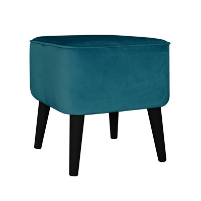 40cm Wide Square Solid Colour Standard Ottoman