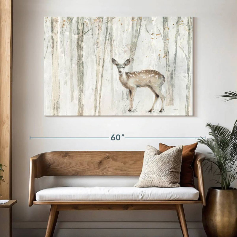 A Woodland Walk VII, H 34 po x l 51 po
