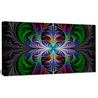 " Beautiful Fractal Stained Glass "