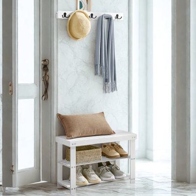 9 Pair Shoe Storage Bench
