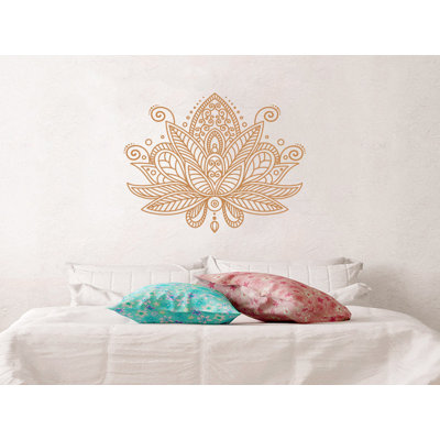 Décalcomanie murale fleur mandala lotus Estrella