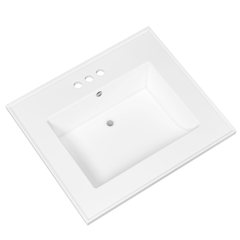 Lavabo rectangulaire pour salle de bain