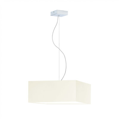 Debarata 1 - Light Square/Rectangle Pendant