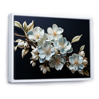 " Minimalism White Apple Blossom IV "