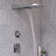 Square 3 Way Shower Diverter