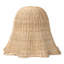 Abat-jour suspendu en rotin naturel Caelin