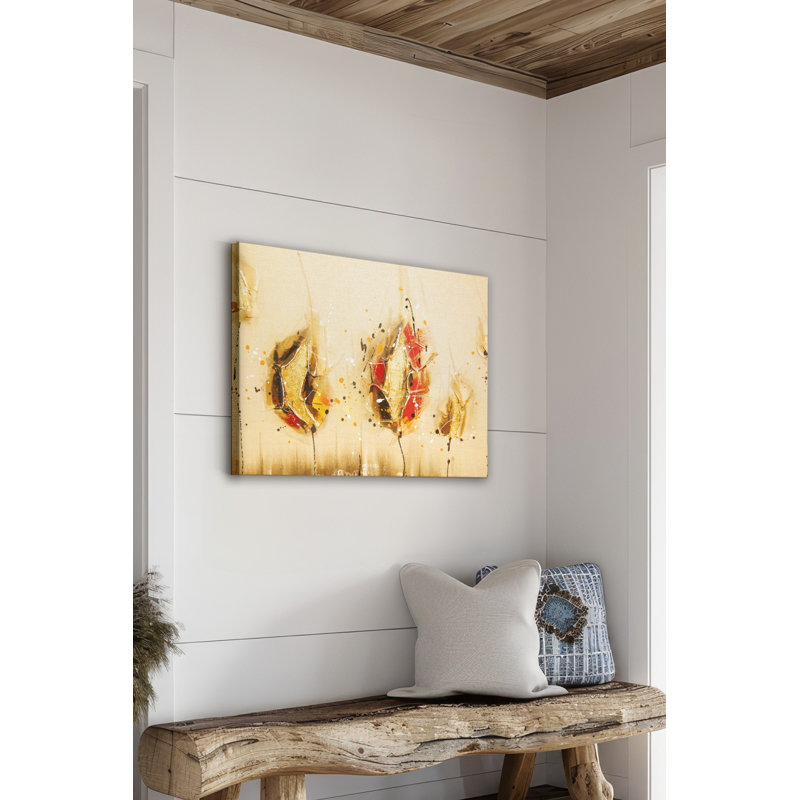 Peinture décorative sur toile, 19.7" H x 27.6" W