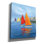 Breakwater Bay «Mariner's Landing» par Sally Caldwell Fisher, estampe numérique sur toile, 12 po x 16 po