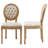 Amando 19.7" H Tufted Velvet Side Chair With Nailhead Trim Decor King Louis Back Solid Wood Dining Chairs-507794136-526479939