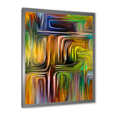 Color Fusion I - Peinture sur toile
