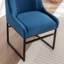 Chaise d'appoint en velours Seymore-873811890