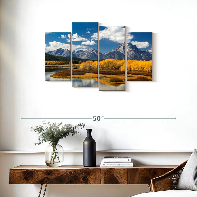 Automne à Grand Teton, H 22 po x l 36 po
