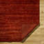 Astana Hand Knotted Wool Vintage Look Area Rug in Red-665483868