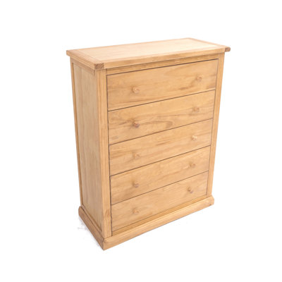 5 Drawer 90cm W Chest