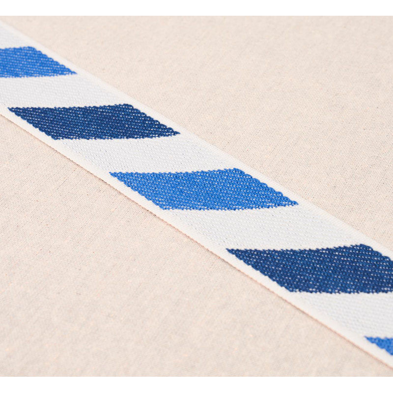 Schumacher x Mary McDonald Airmail I Indoor/Outdoor Tape, Blue