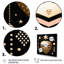 «Golden Geometric Glam Heart» sur impression sur toile-1208766024-1208766070