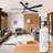 Kaveesh 60'' Ceiling Fan with LED Lights-1296506274