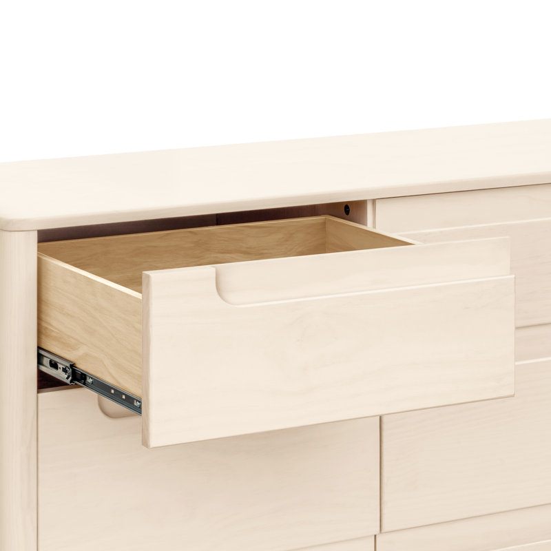 Yuzu 9-Drawer Dresser, Assembled, Washed Natural