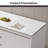 94.49-Inch Kitchen Island with Marble Countertop and Spacious Storage-108954406