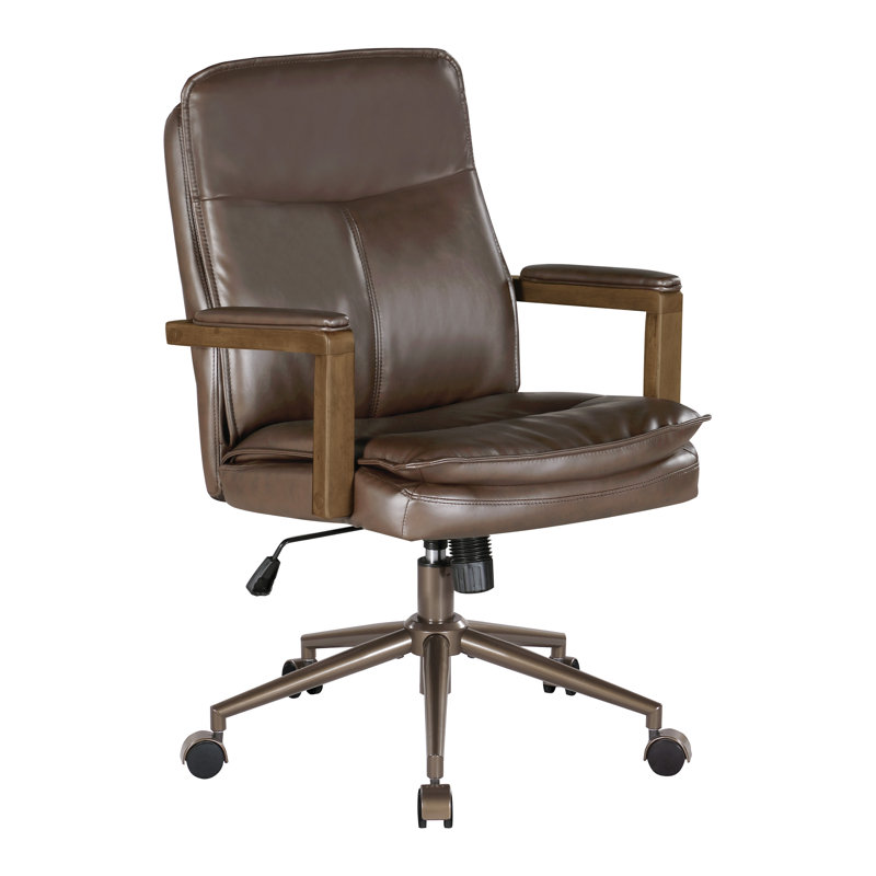 Woodlands Office Chair, Chocolate