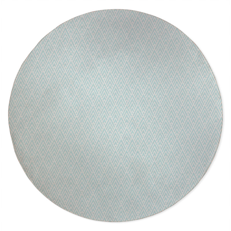 Tapis de jeu Chevron Spike, Bleu clair / bleu