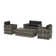 Aparna 4 - Person Patio Conversation Sets with Cushions