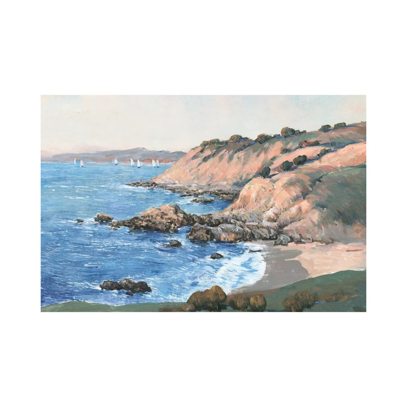 Ocean Bay I by Tim O'Toole - Wrapped Canvas Gallery-Wrapped Canvas Giclée, 20.32 cm H x 30.48 cm W