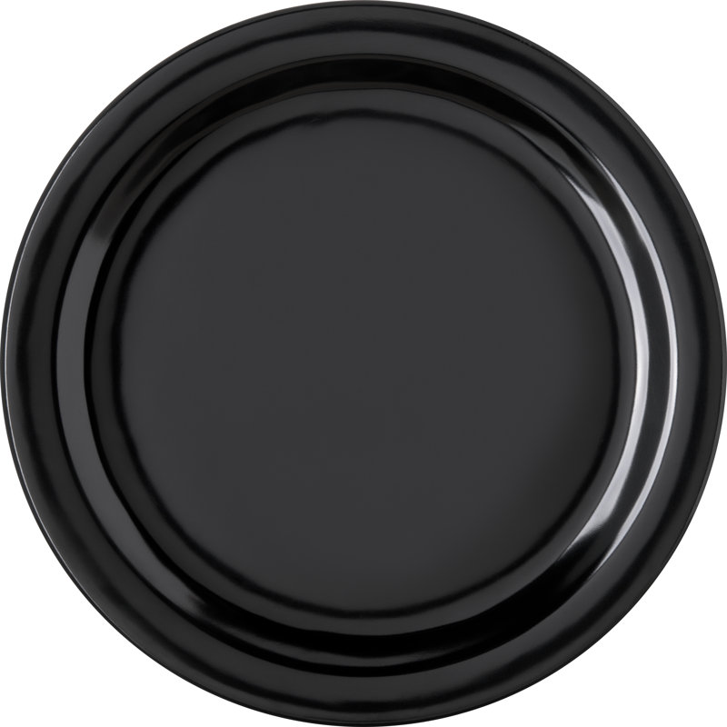 Dallas Ware® 10.25" Melamine Dinner Plate, Black