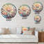 Horloge murale Lynnis - Chrysanthemums-2064652354