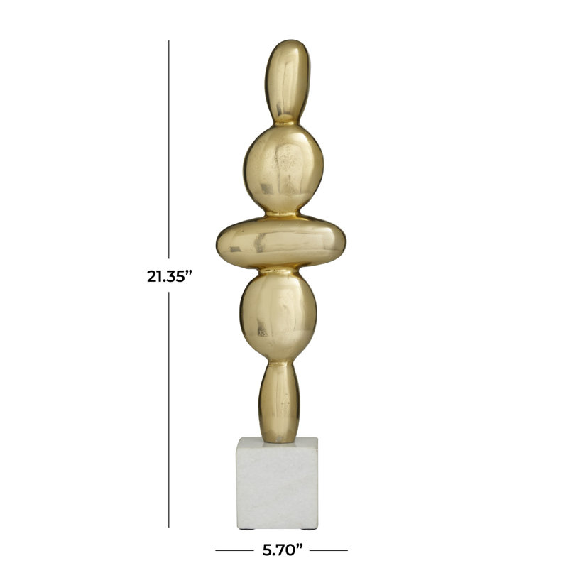 Abstract Figurines & Sculptures, Gold