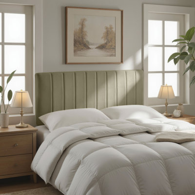 Chastelyne Upholstered Easy Assemble Wall Mounted Headboard