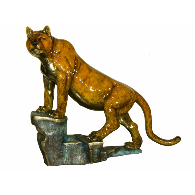 Tiger Metal Garden Statue