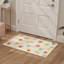 Tapis beige à motif géométrique Polara-129917756