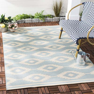 Preisser Geometric Hand Woven Area Rug