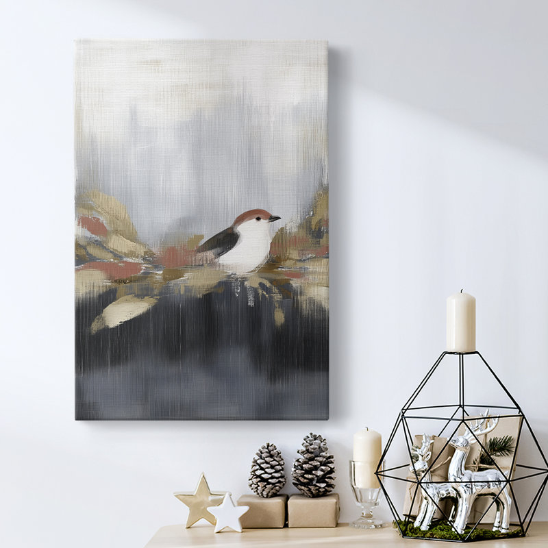 Art des Fêtes de Noël - Toile tendue avec châssis CCIX, H 12 po x l 8 po
