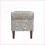 Repose-pieds avec rangement pour salon / chambre à coucher / entrée, style traditionnel | Brun foncé | Bois-978830207