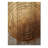 Golden Wood Slide Roots Of Serenity IV - Tree Wood Wall Art - On Natural Pine Wood-1462362503