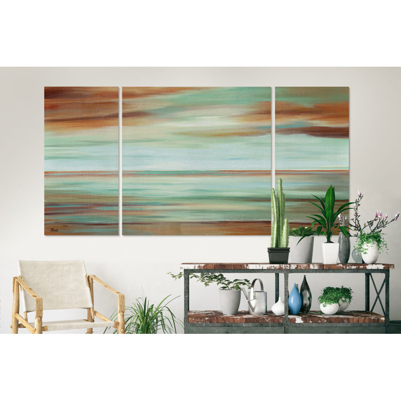 Infini ciel-imprimé de toile à multiples images, H 40 po x l 80 po x P 1,5 po
